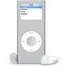 iPod Nano Argente Icon 96x96 png